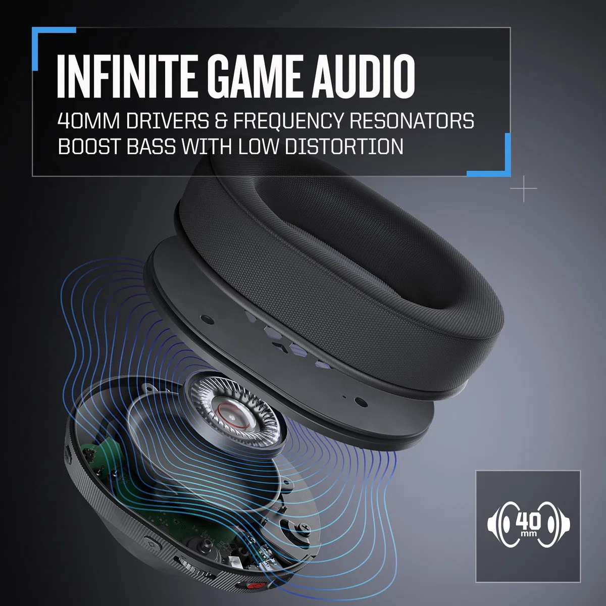 Cuffie da gioco wireless RIG 800 PRO HX con stazione base per Xbox Series X|S, Xbox One, PC - Audio Dolby Atmos, batteria 60 ore