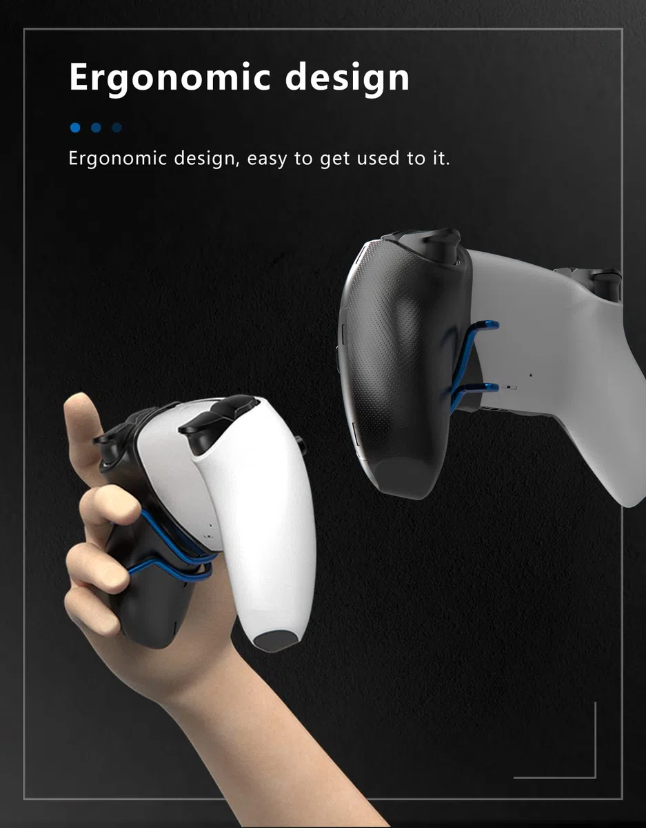 EXknight Deathclaw PS5 Paddles, Adattatore Espansione Tasti per controller PS5