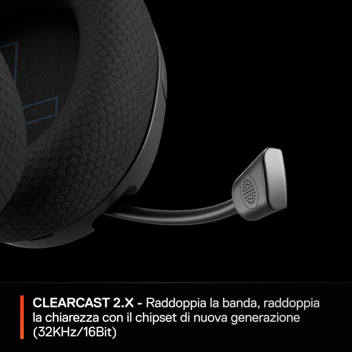 SteelSeries Arctis Nova 5P Cuffie Wireless PS5 Driver magnetici al neodimio Batteria 60 HR 2,4GHz BT Microfono ClearCast Gen2.X
