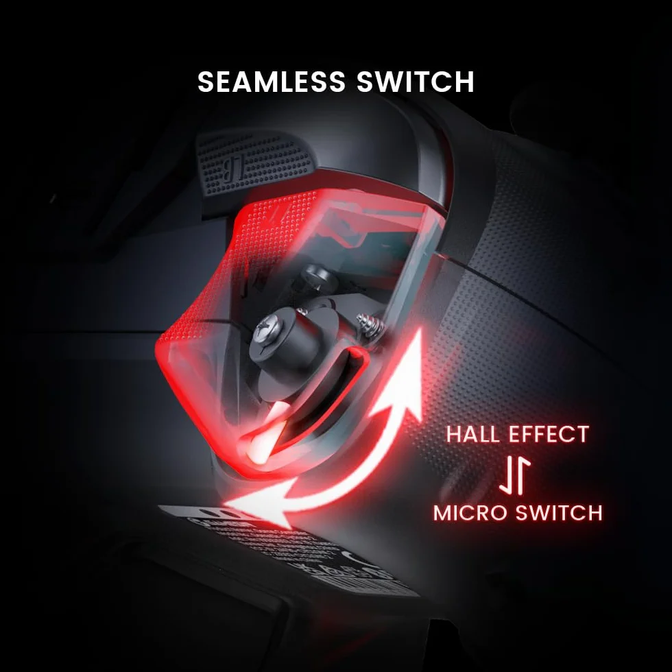 GameSir Cyclone 2 Controller PC Mag-Res TMR Sticks 1000Hz Hall Micro 2-in-1 Triggers RGB Charging Dock Nero