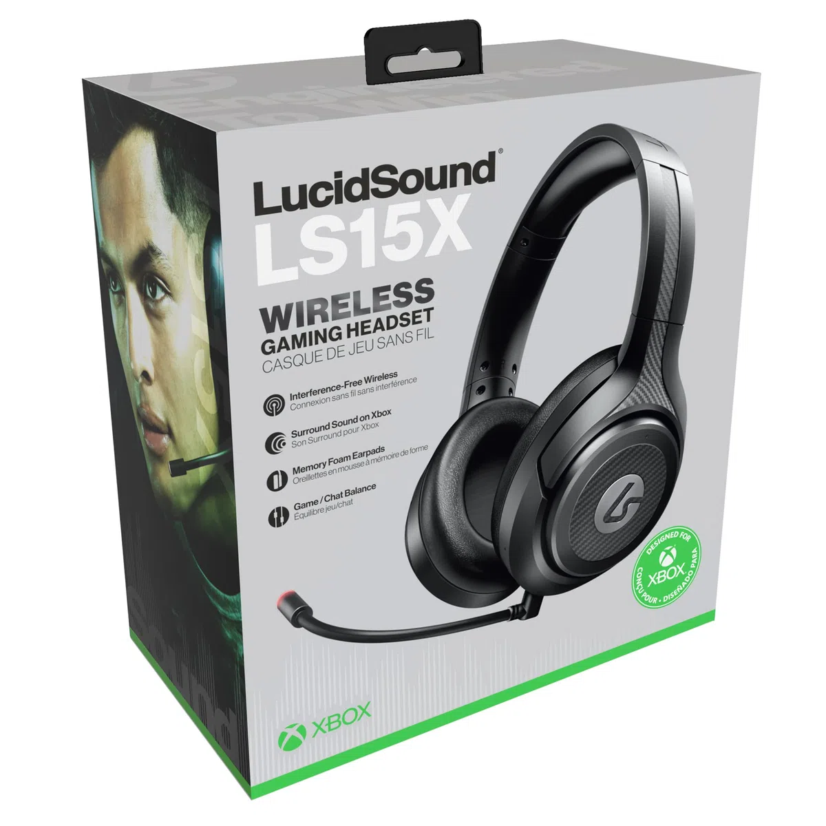LucidSound LS15X Cuffia da gioco wireless Surround Audio per Xbox Series X|S Xbox One