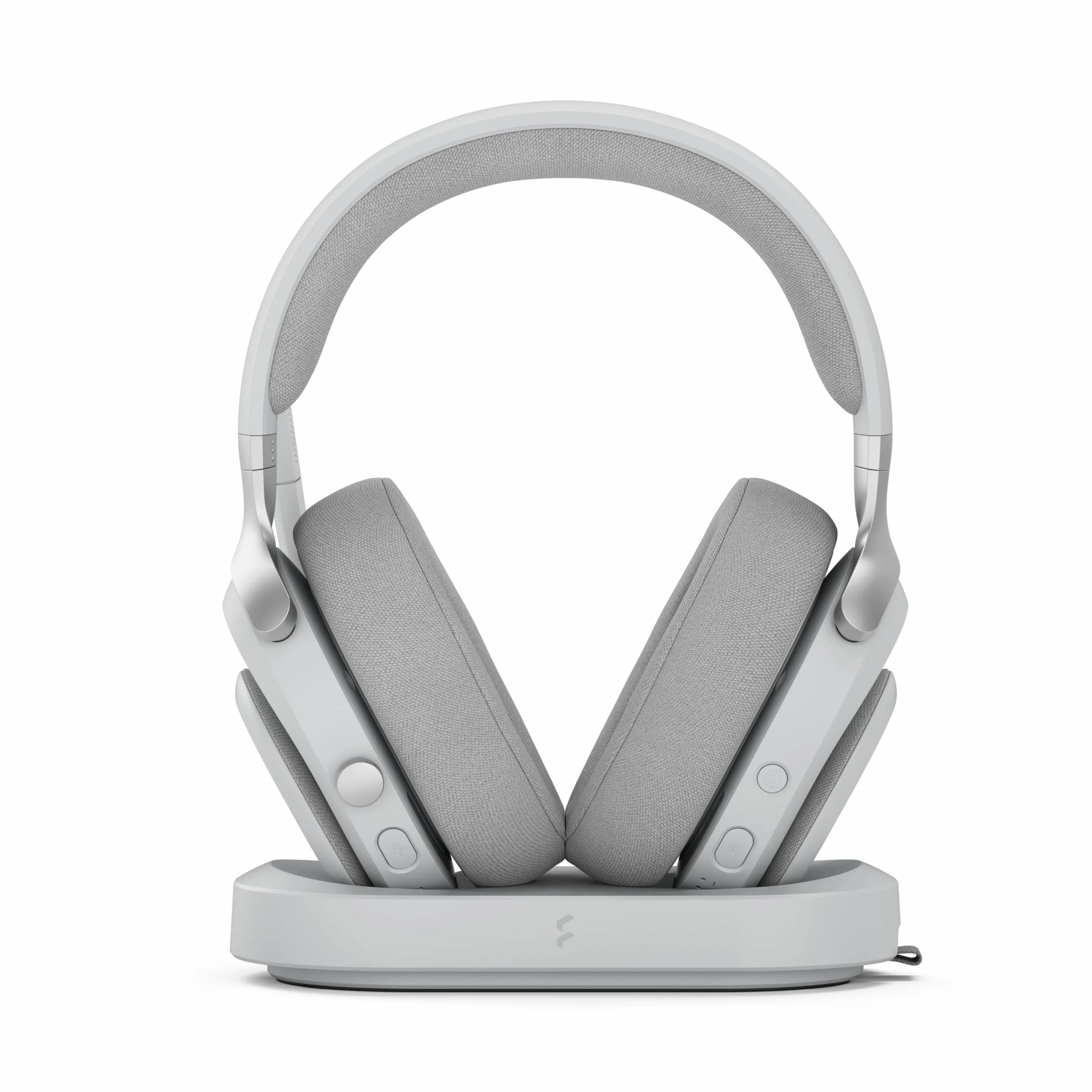 Fractal Design Scape Light - Cuffie da Gaming Wireless con Microfono Staccabile, Cancellazione Rumore, Luce Ambientale Configurabile, Batteria 40 Ore Grigio