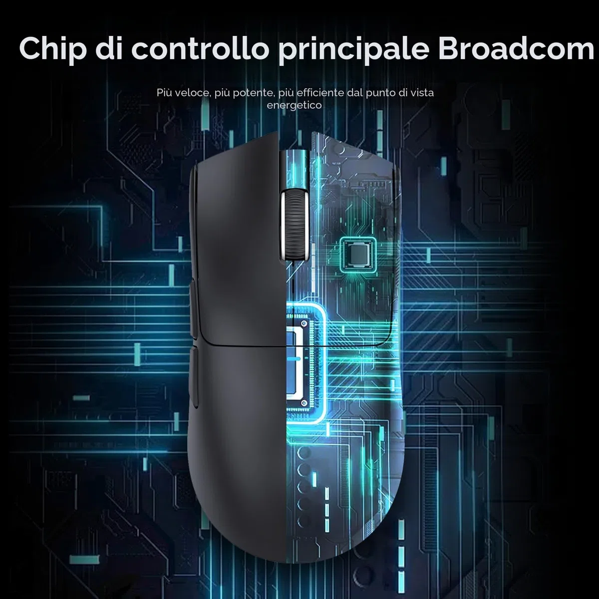 ATTACK SHARK X11 Gaming Mouse PixArt PAW3311 22000 DPI Wireless Wired BT 2.4G Black