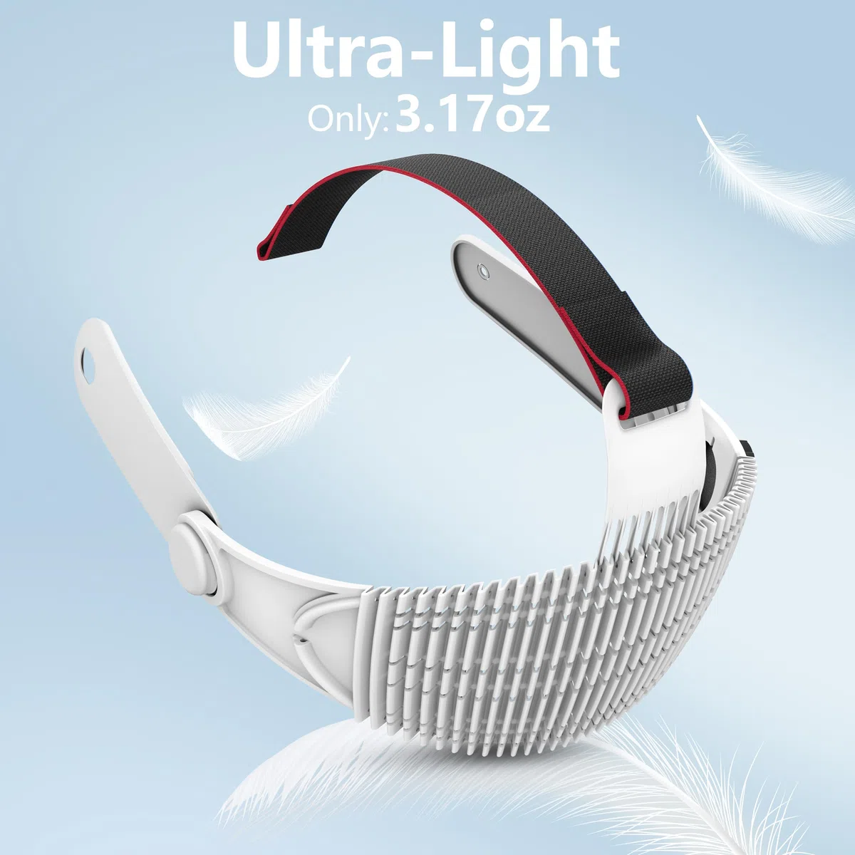 APEXINNO Cinghia per testa Meta Quest 3/Quest 3S ultra leggera 89,9 g regolabile