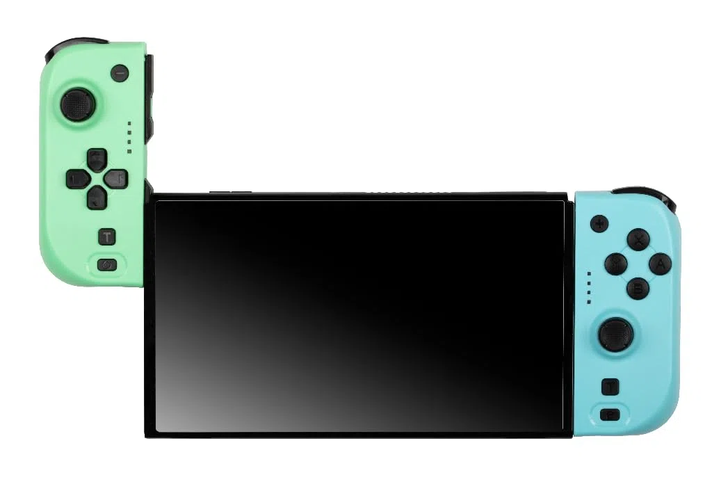 Konix Joypad controller do Nintendo Switch, Switch OLED, Switch 2 - 8h bateria, wibracje, zielono-niebieski