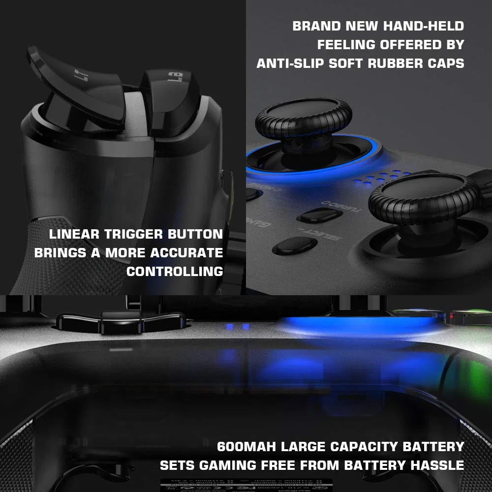 GameSir T4 Pro Wireless Controller Bluetooth Gamepad dla Nintendo Switch PC iOS Android
