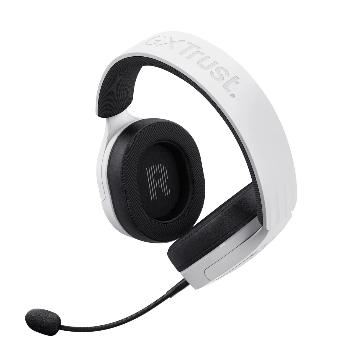 GXTrust 491W Fayzo Cuffie Gaming Wireless Bluetooth + 2.4 GHz, Audio Surround 7.1, Batteria da 22 Ore, 35% Plastica Riciclata, RGB Cuffie Bluetooth Over Ear PC PS5 PS4 Switch - Bianco