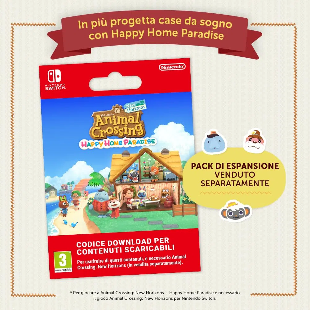 Animal Crossing: New Horizons - Videogioco Nintendo - Ed. Italiana