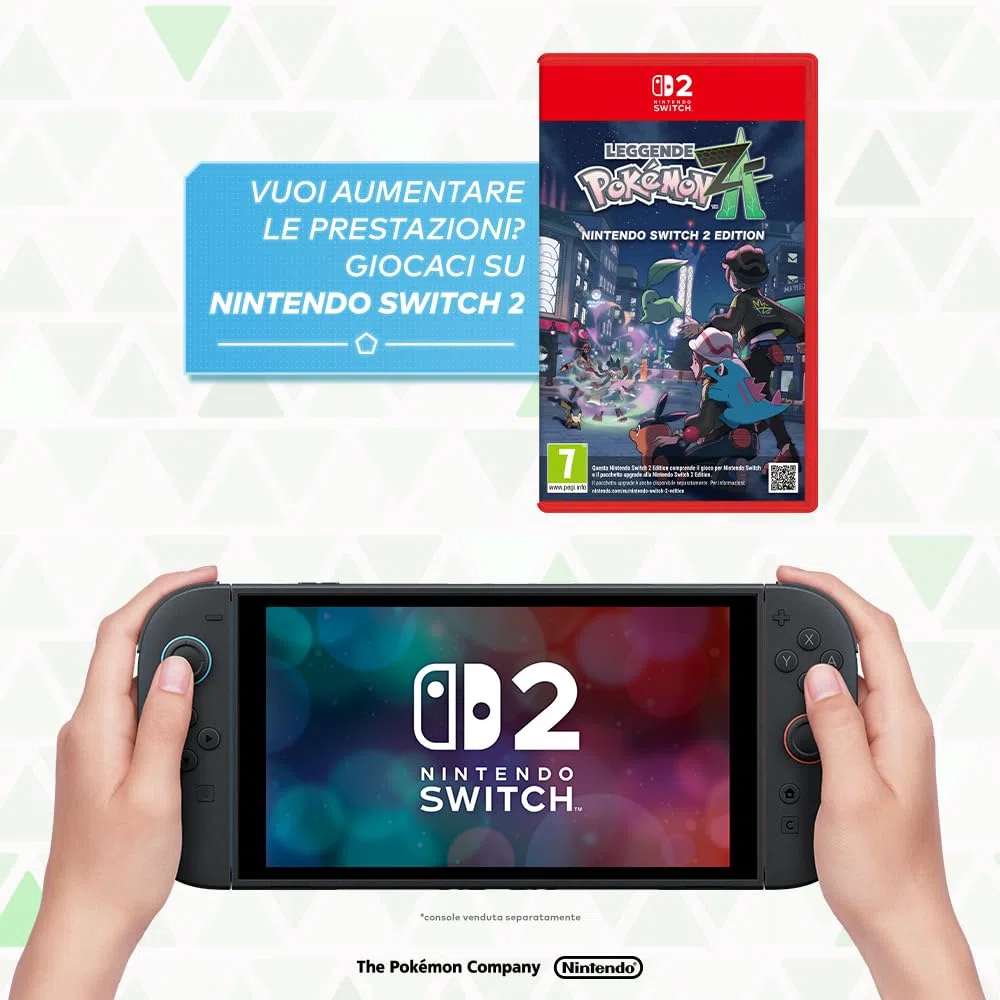 Pokémon Leggende: Z-A, Videogioco Nintendo Ed. Italiana Scheda