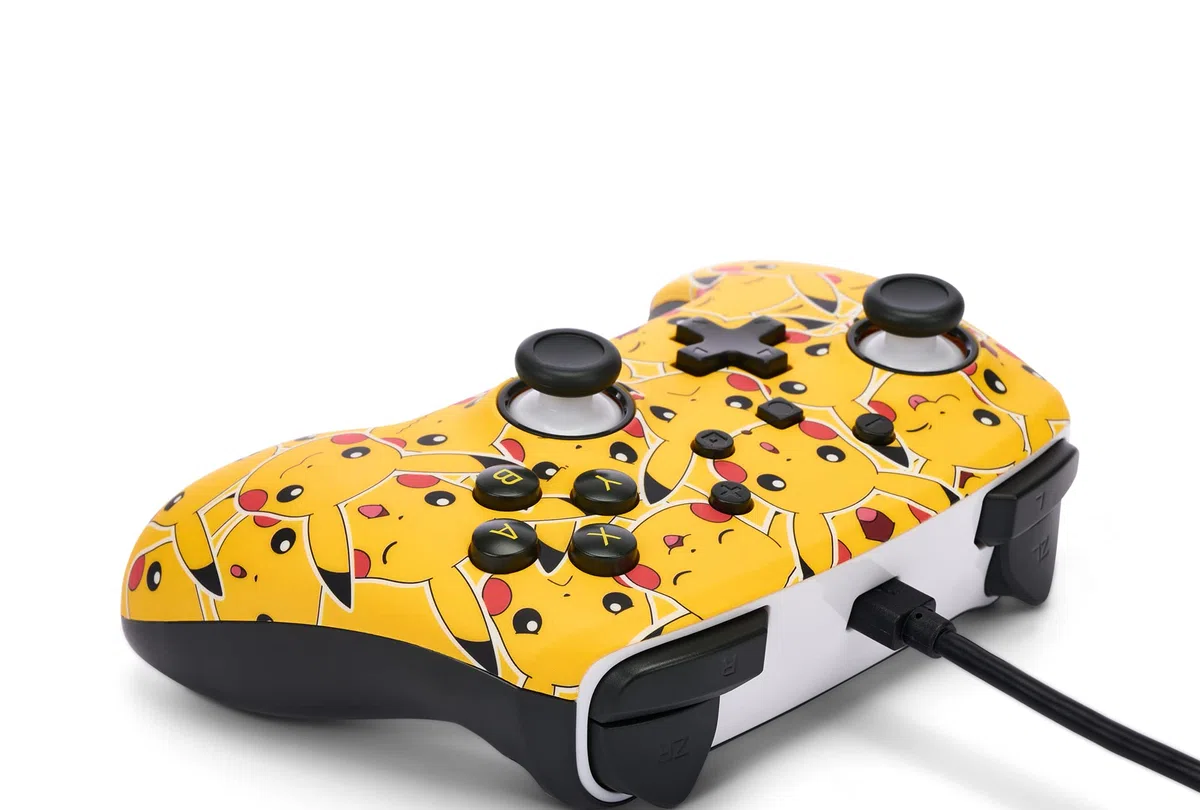 Controller cablato avanzato PowerA per Nintendo Switch - Umori di Pikachu