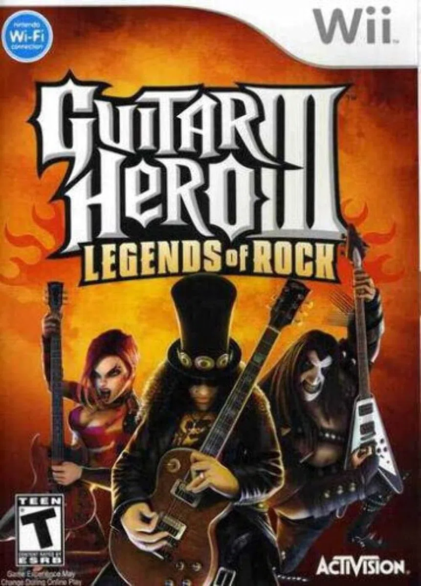 Guitar Hero III: Legends of Rock - Nintendo Wii (Game only) by Activision