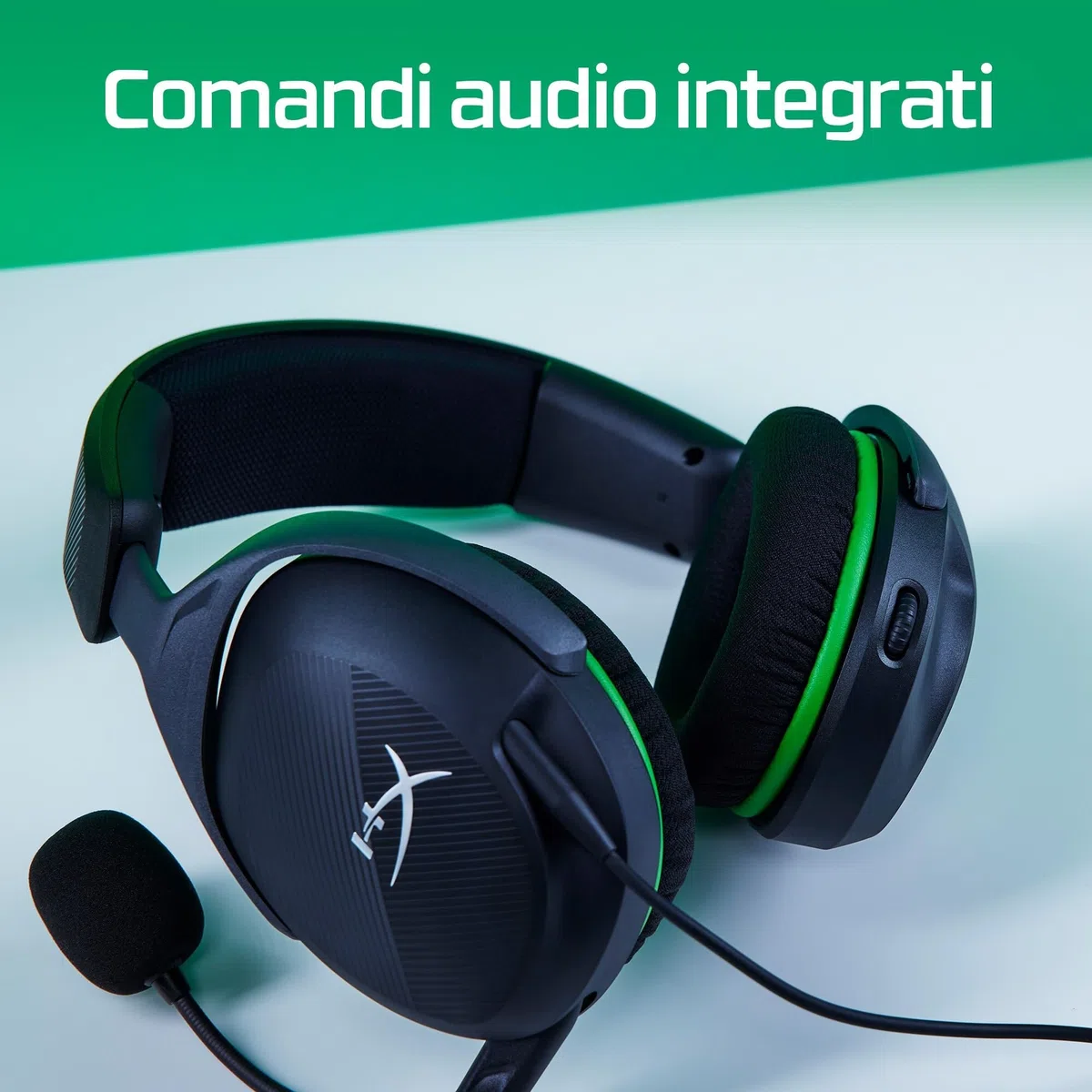 HyperX CloudX Stinger II Core Cuffie da Gaming Cablata 3,5mm Xbox Nero