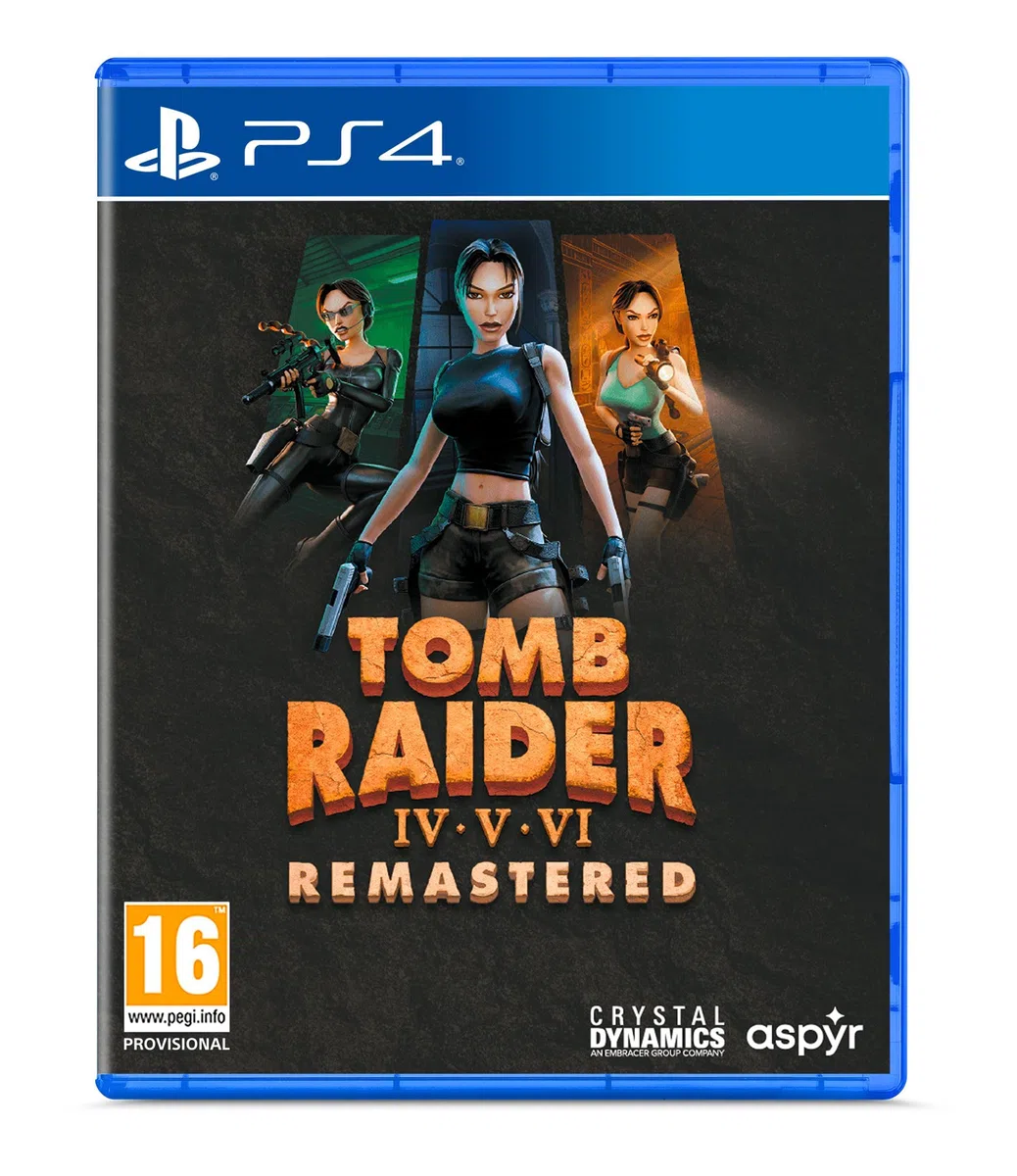 Tomb Raider IV-VI Remastered Lara Croft PS4