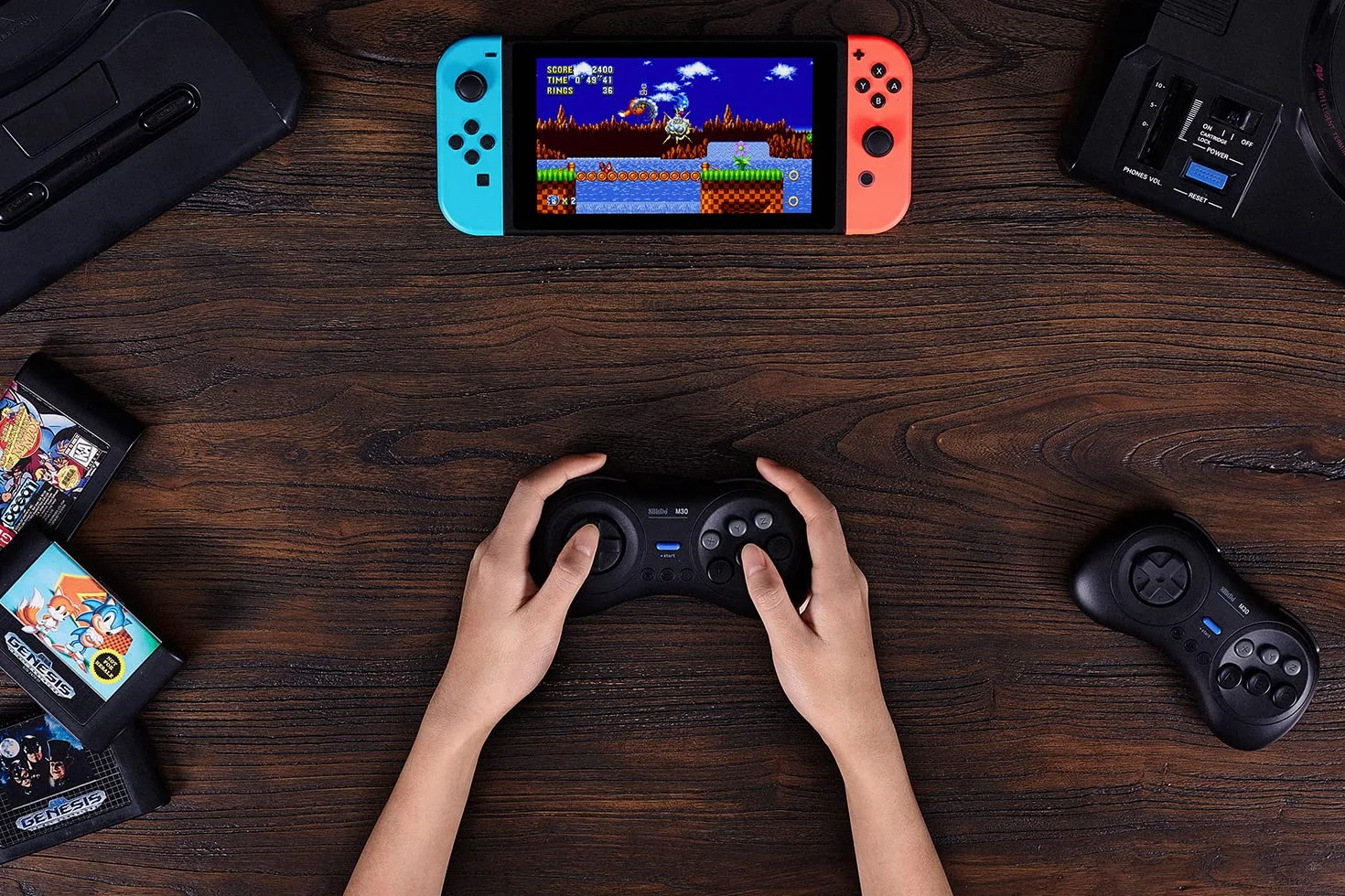 8Bitdo M30 Bluetooth Wireless Pad - - Not Machine Specific