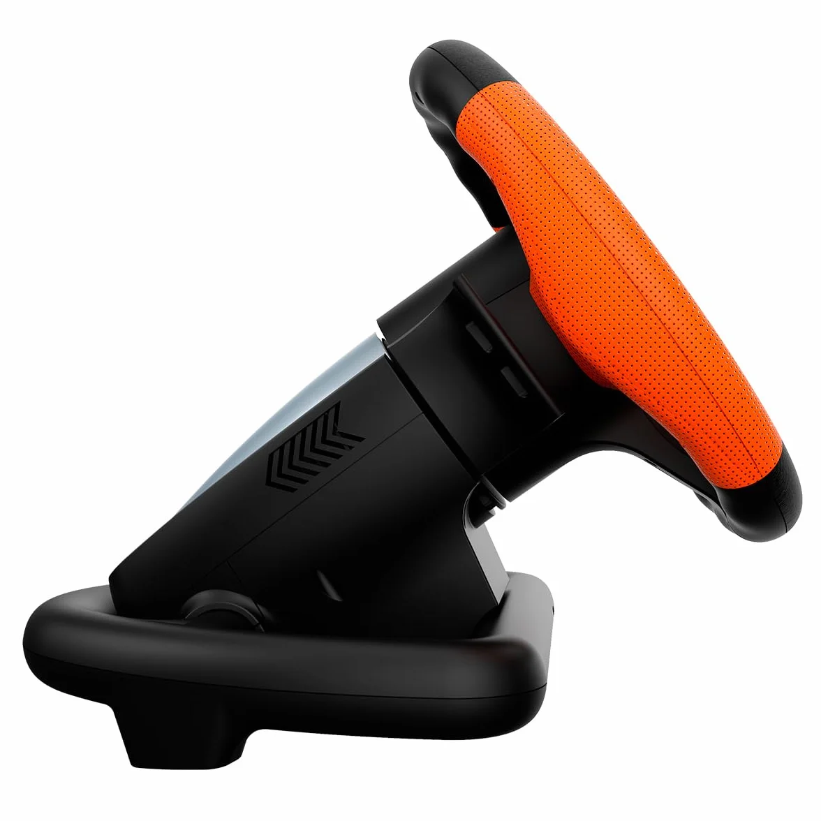 KROM K-Driver – Volante da corsa con pedali e vibrazioni, compatibile con PC, PS3, PS4 e Xbox One, con leva del cambio, levette e 12 pulsanti, connessione USB per giochi di guida