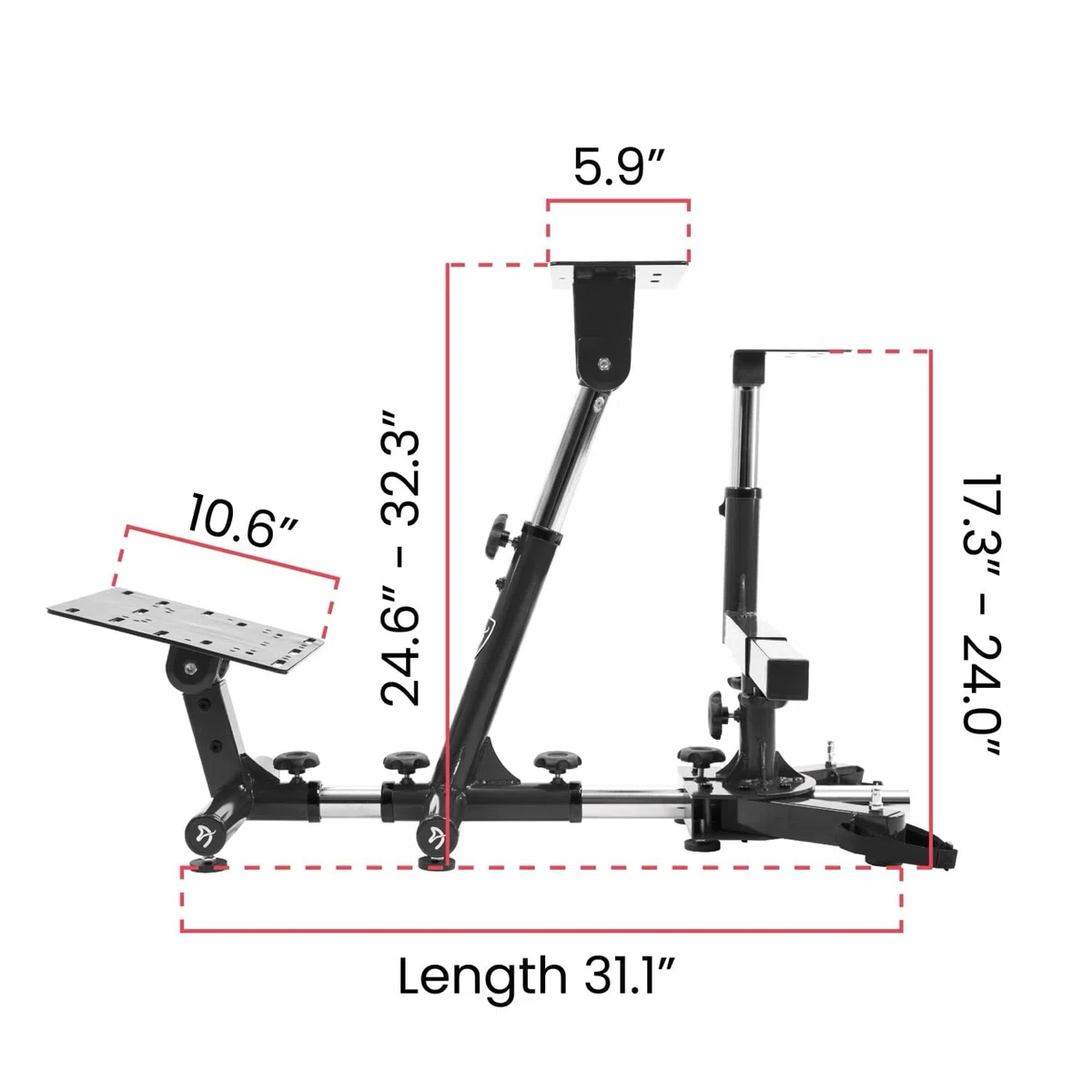 Arozzi Velocita Racing Simulator, Black