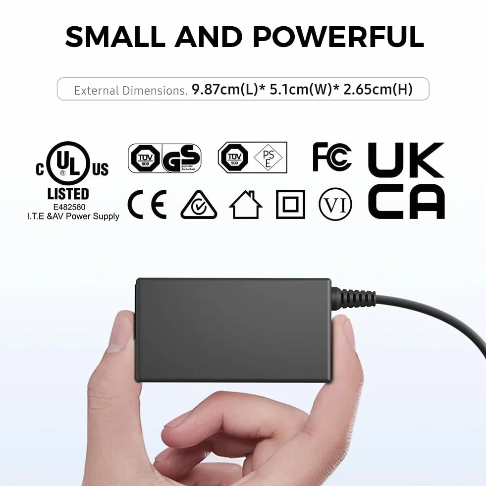 KFD Alimentatore 12V per Sony PS4 PlayStation 4 PSVR2 ADP-36NH CUH-ZAC1 CUH-ZVR2 DC12V
