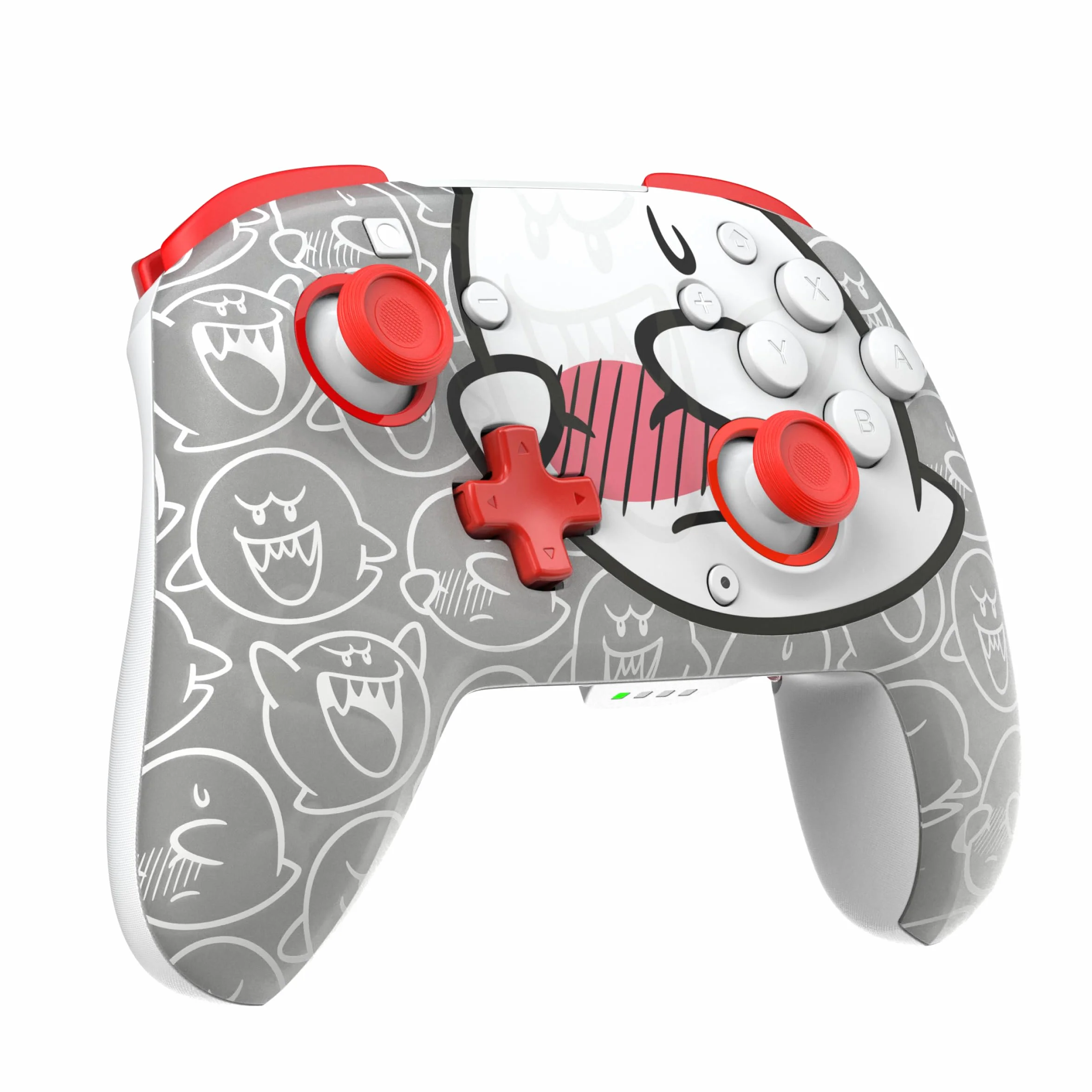Nintendo Switch Rematch GLOW Wireless Controller Boo-Hoo with Motion 600mAh Battery