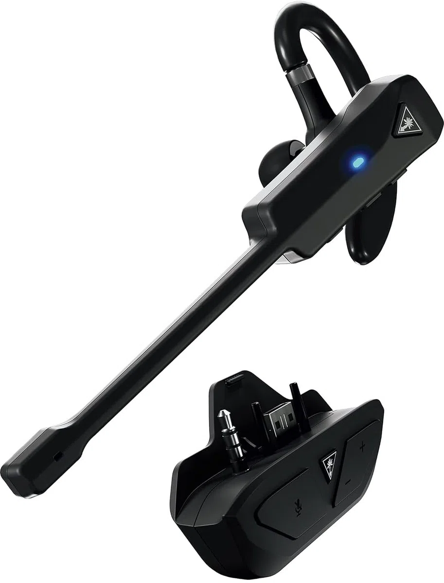 Turtle Beach Recon Air Wireless Chat Communicator per Xbox Series X/S, Xbox One, PC, iOS, Android, Bluetooth, Noise Cancelling Microphone
