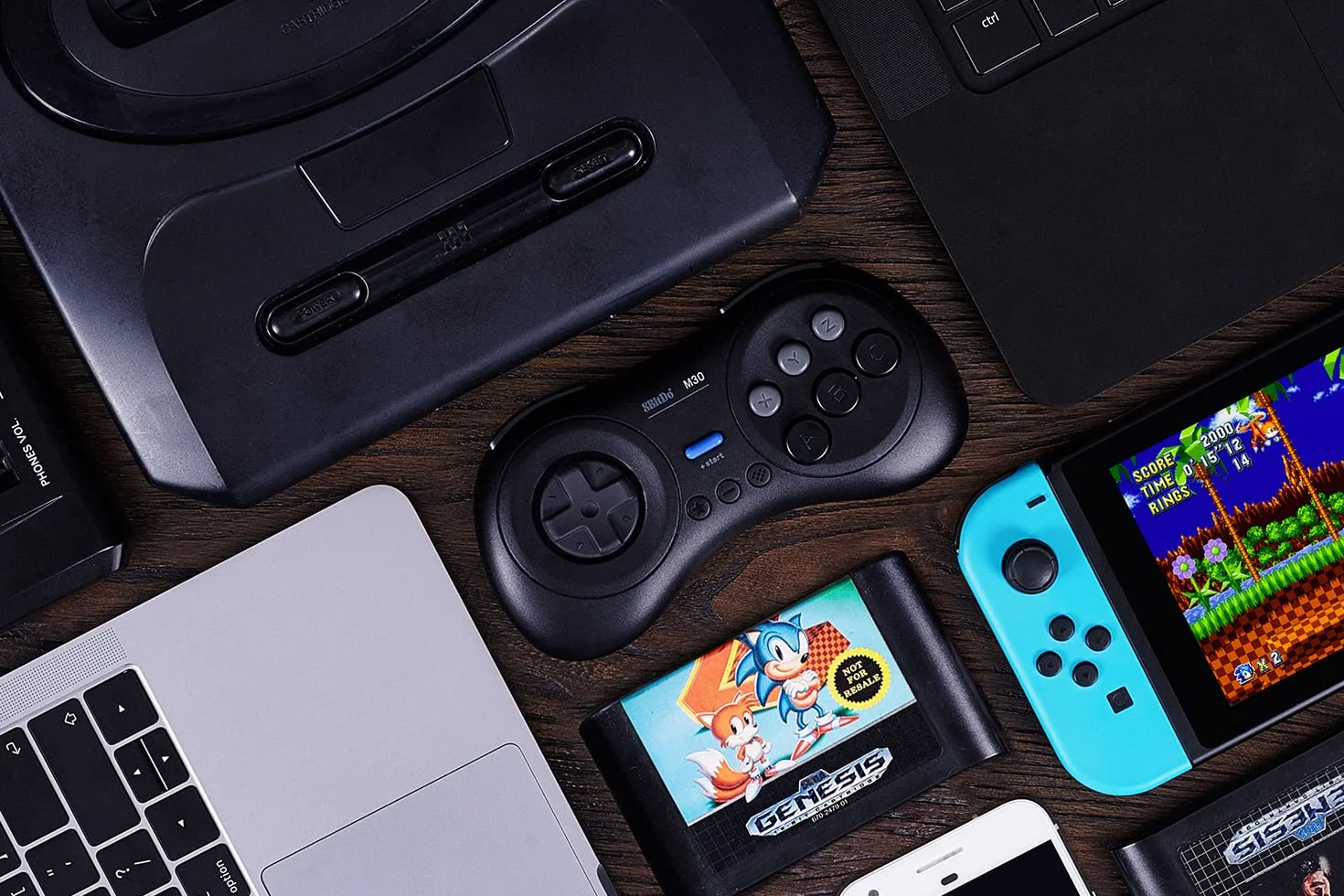 8Bitdo M30 Bluetooth Wireless Pad - - Not Machine Specific