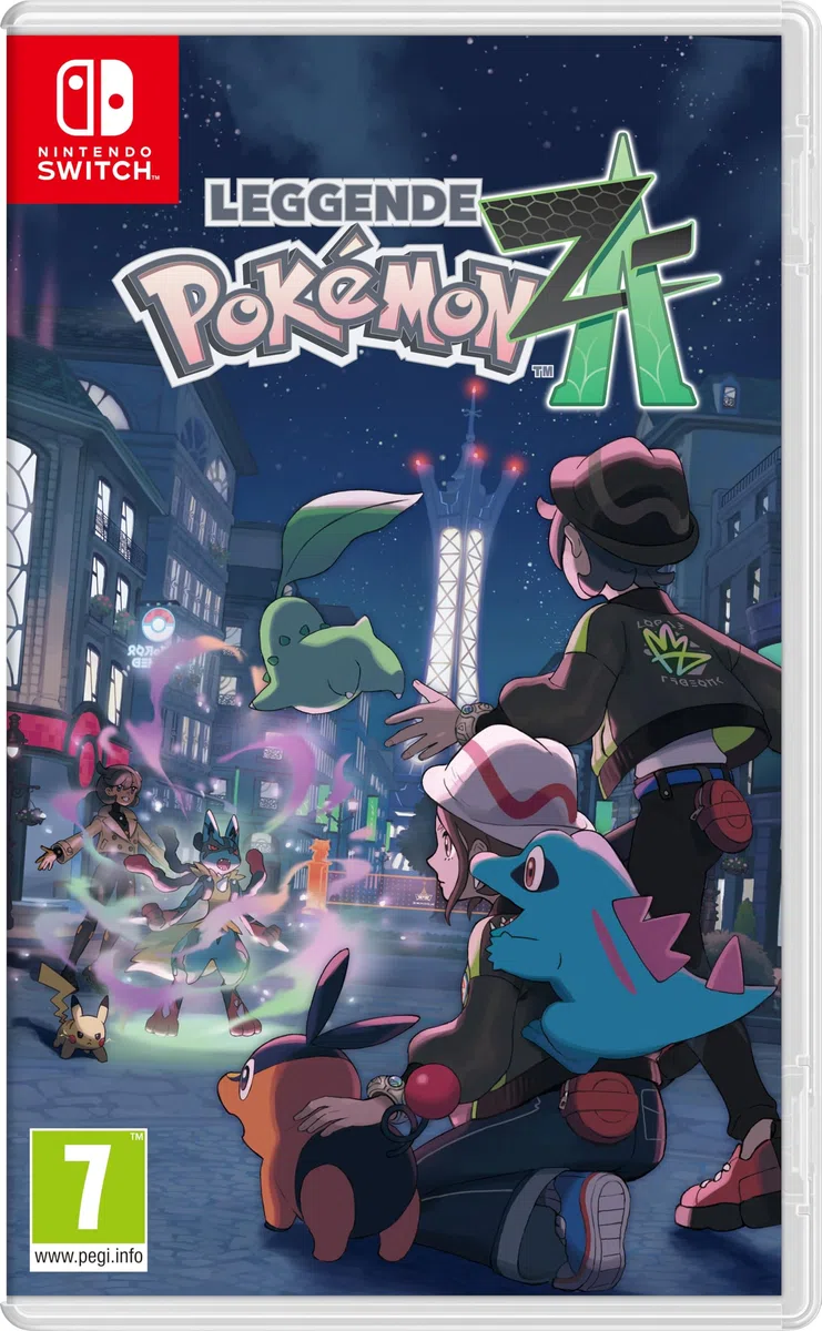 Pokémon Leggende: Z-A, Videogioco Nintendo Ed. Italiana Scheda