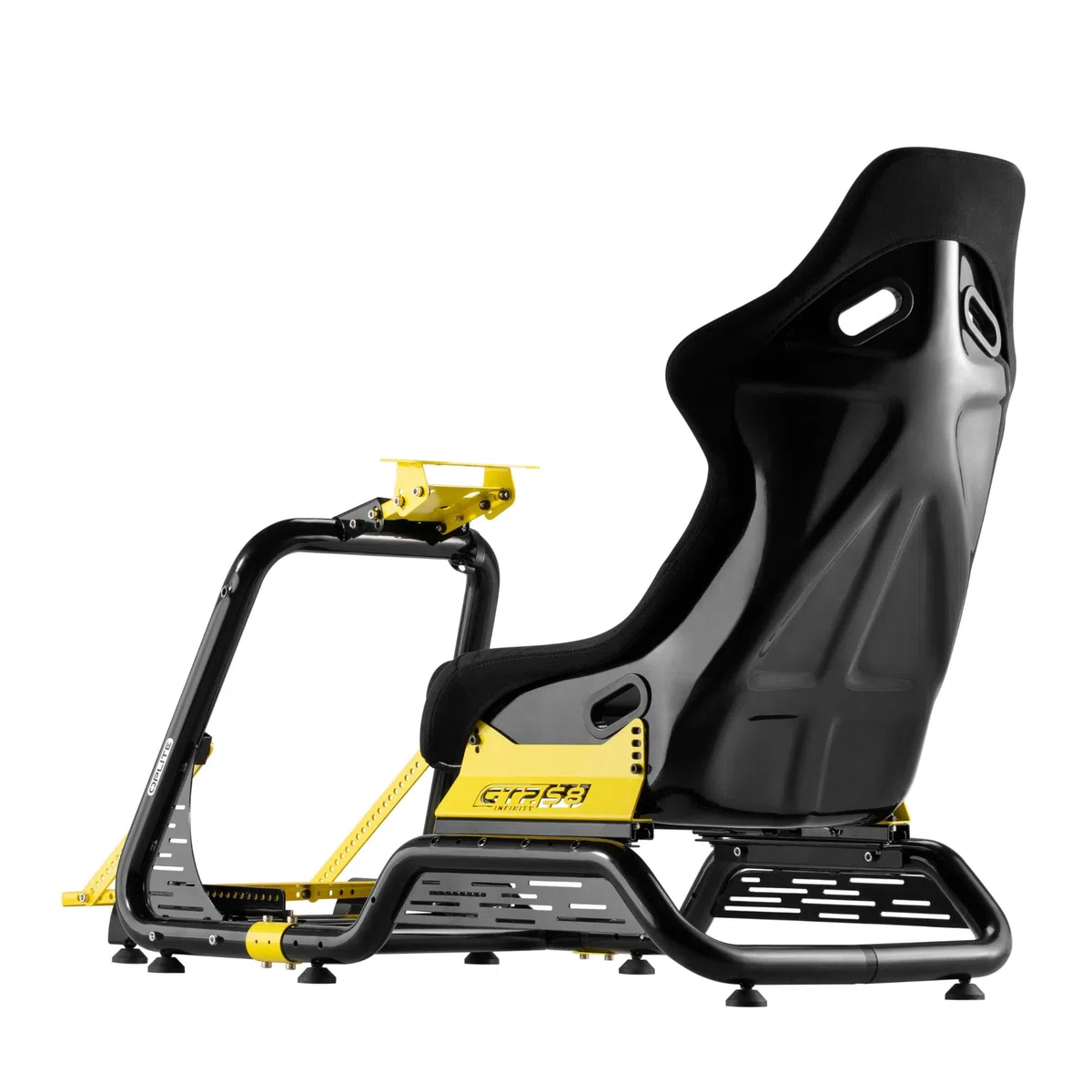 Oplite - Abitacolo GTR Racing Giallo - Sedile A Benna Per Simulatore Di Corse - Not Machine Specific