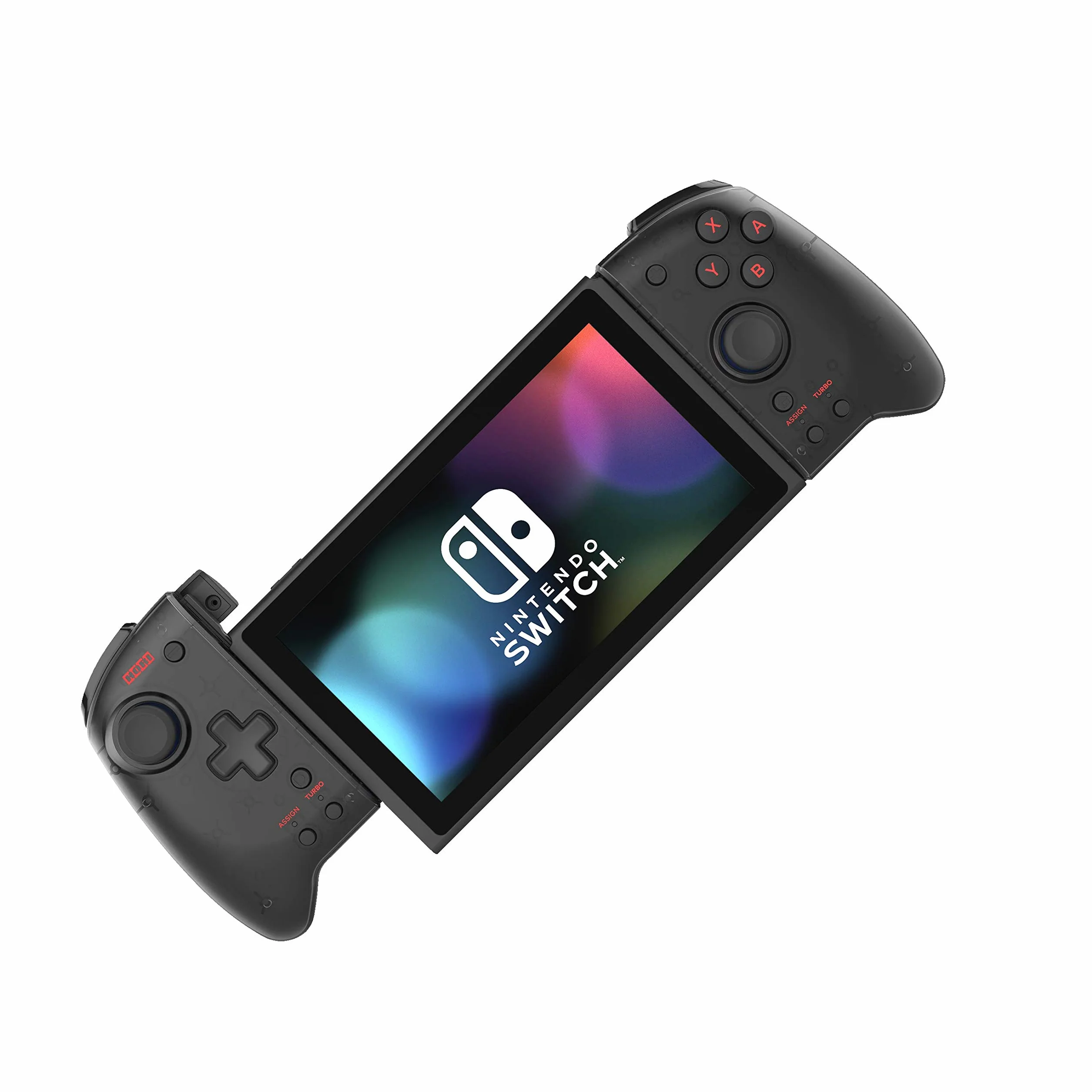 Hori Nintendo Switch Split Pad Pro (Black) Ergonomic Controller for Handheld Mode Only - Officially Licensed By Nintendo - Nintendo Switch