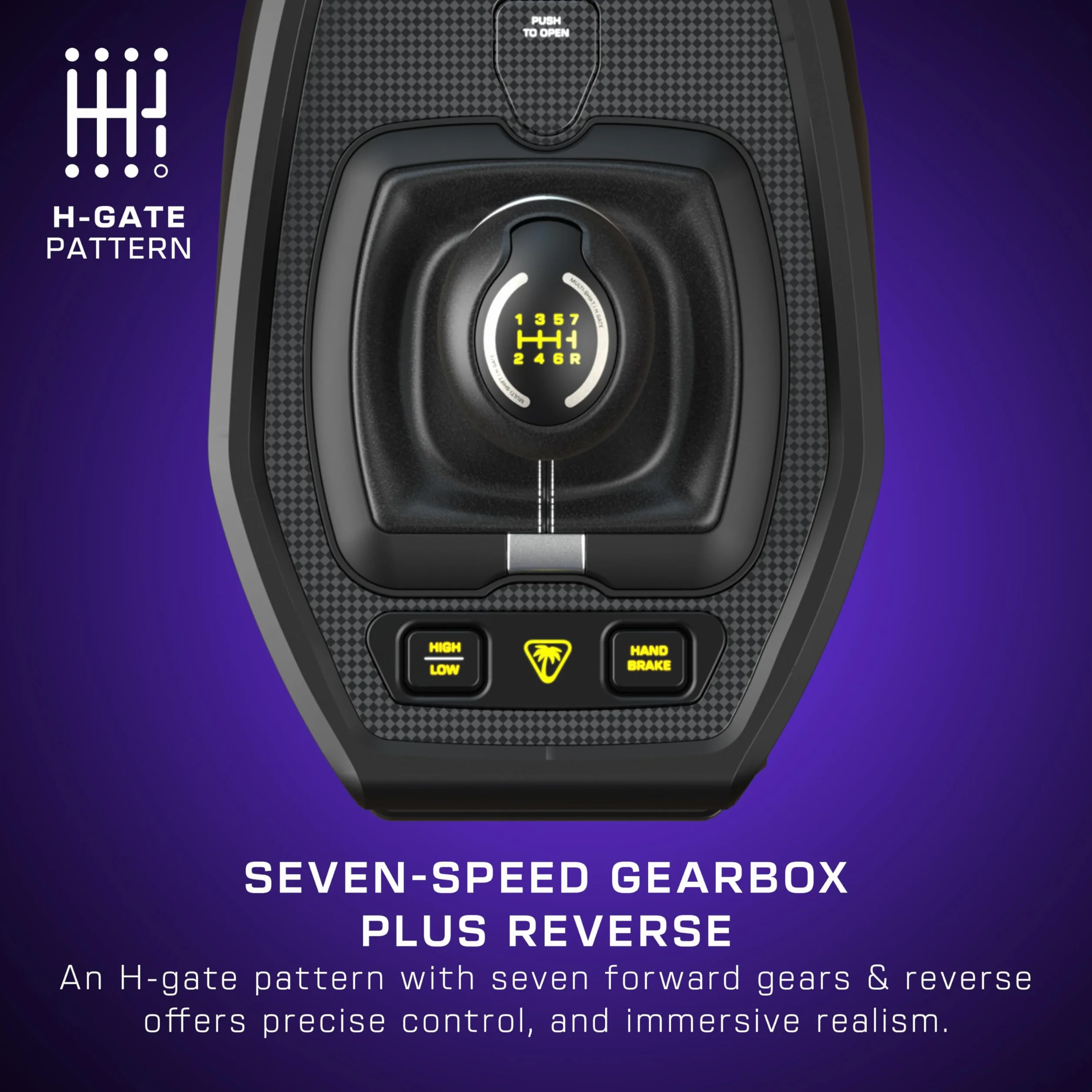 Turtle Beach VelocityOne Multi-Shift Commands del cambio e freno a mano universali per PC Xbox Series X|S Xbox One