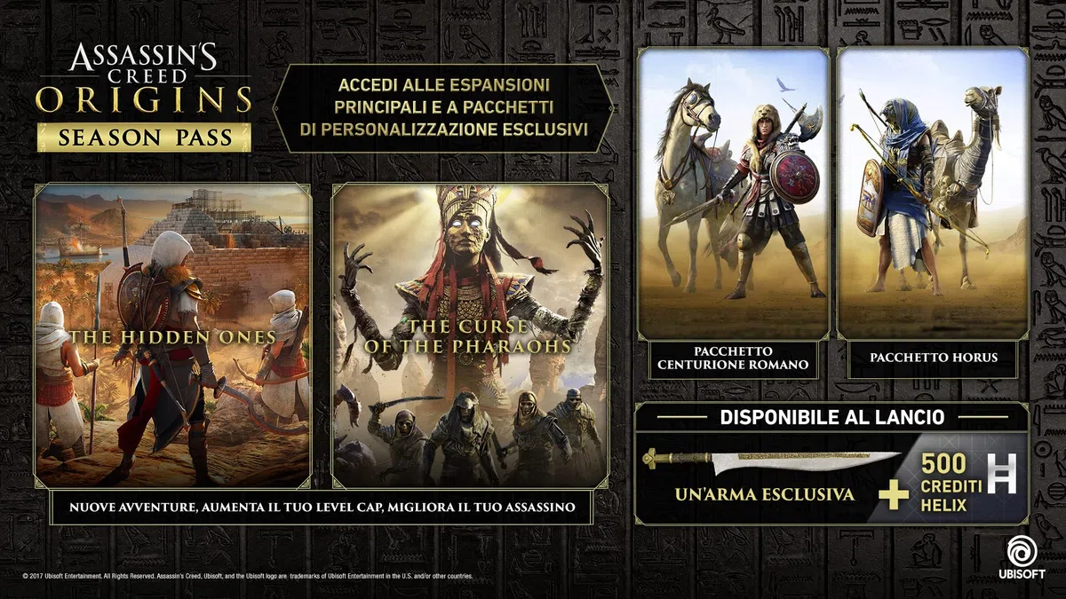 Assassin's Creed Origins | Season Pass | Codice Ubisoft Connect per PC