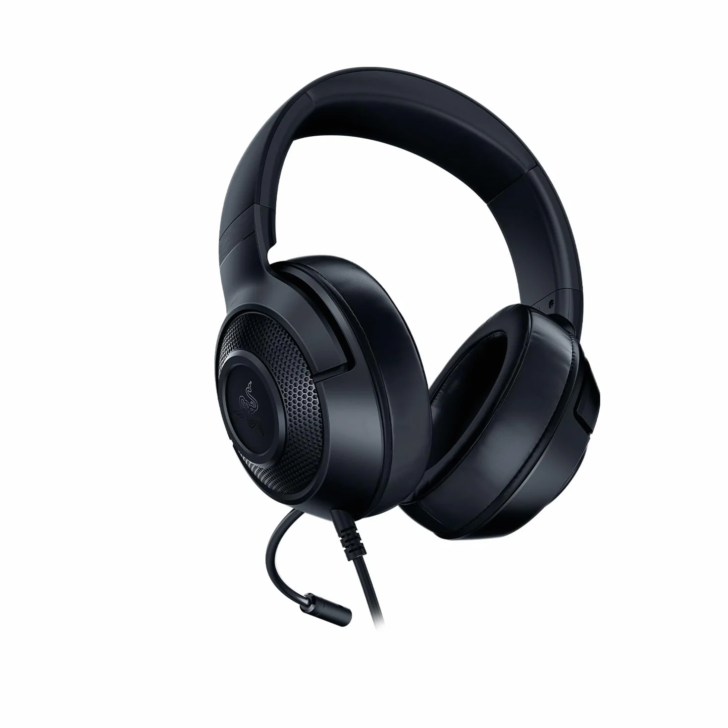 Razer Kraken X Lite Cuffie da Gioco PC Ultraleggere Microfono Cardioide Suono Surround 230g Jack 3.5mm PS4 PS5 Switch Xbox One Xbox Series X|S Nero