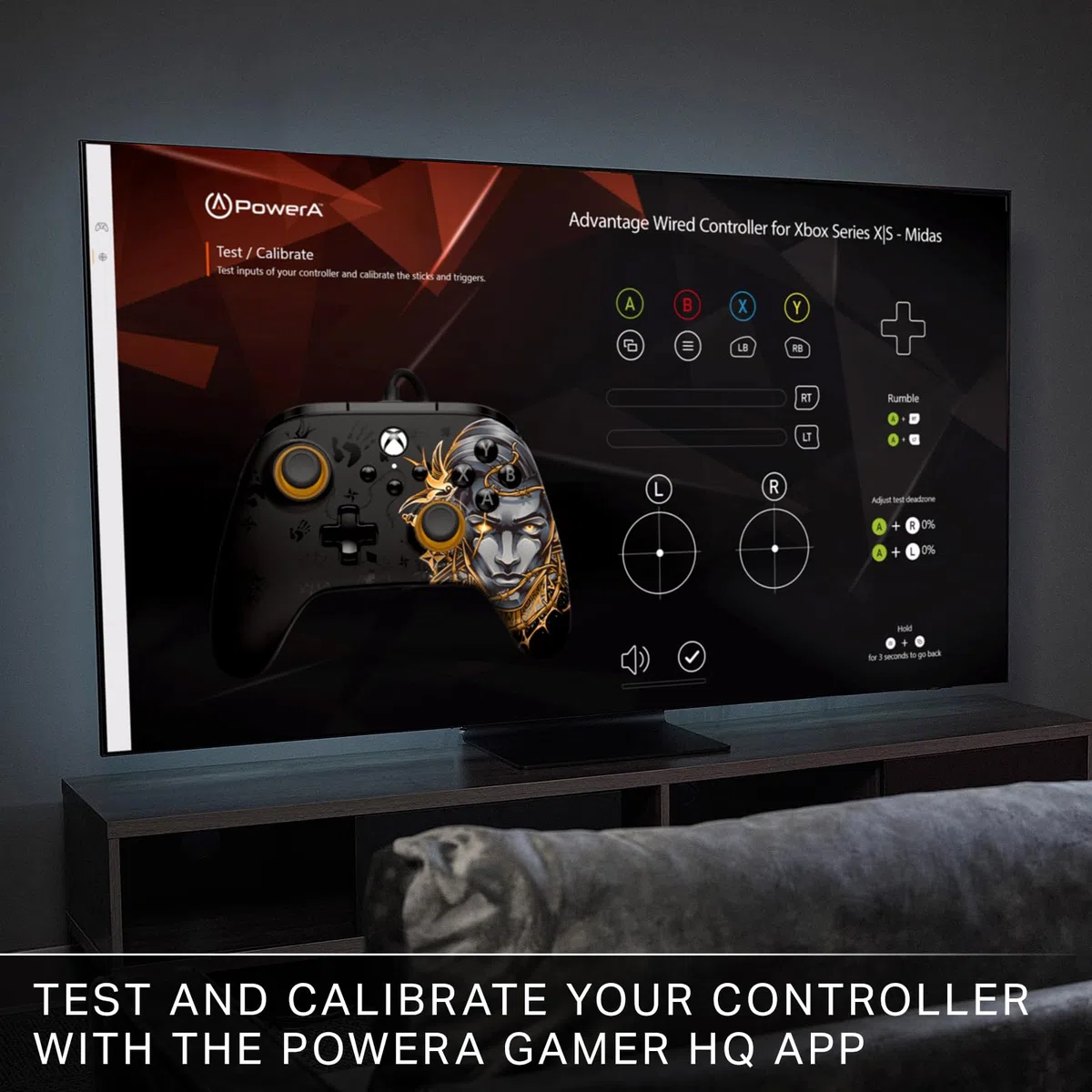 PowerA Advantage Wired Controller for Xbox Series X|S - Midas