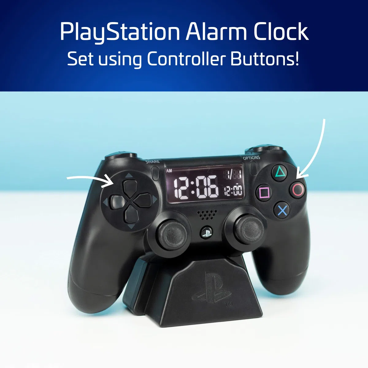 Paladone Playstation Prodotto Ufficiale - Controller Sveglia