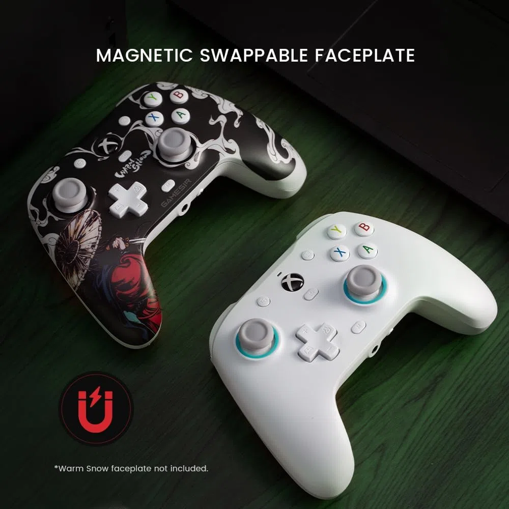 GameSir G7 SE Wired Controller per Xbox Series X|S, Xbox One, Windows 10/11, Gamepad Plug e Play con Joystick Effetto Hall, Jack 3,5mm Bianco