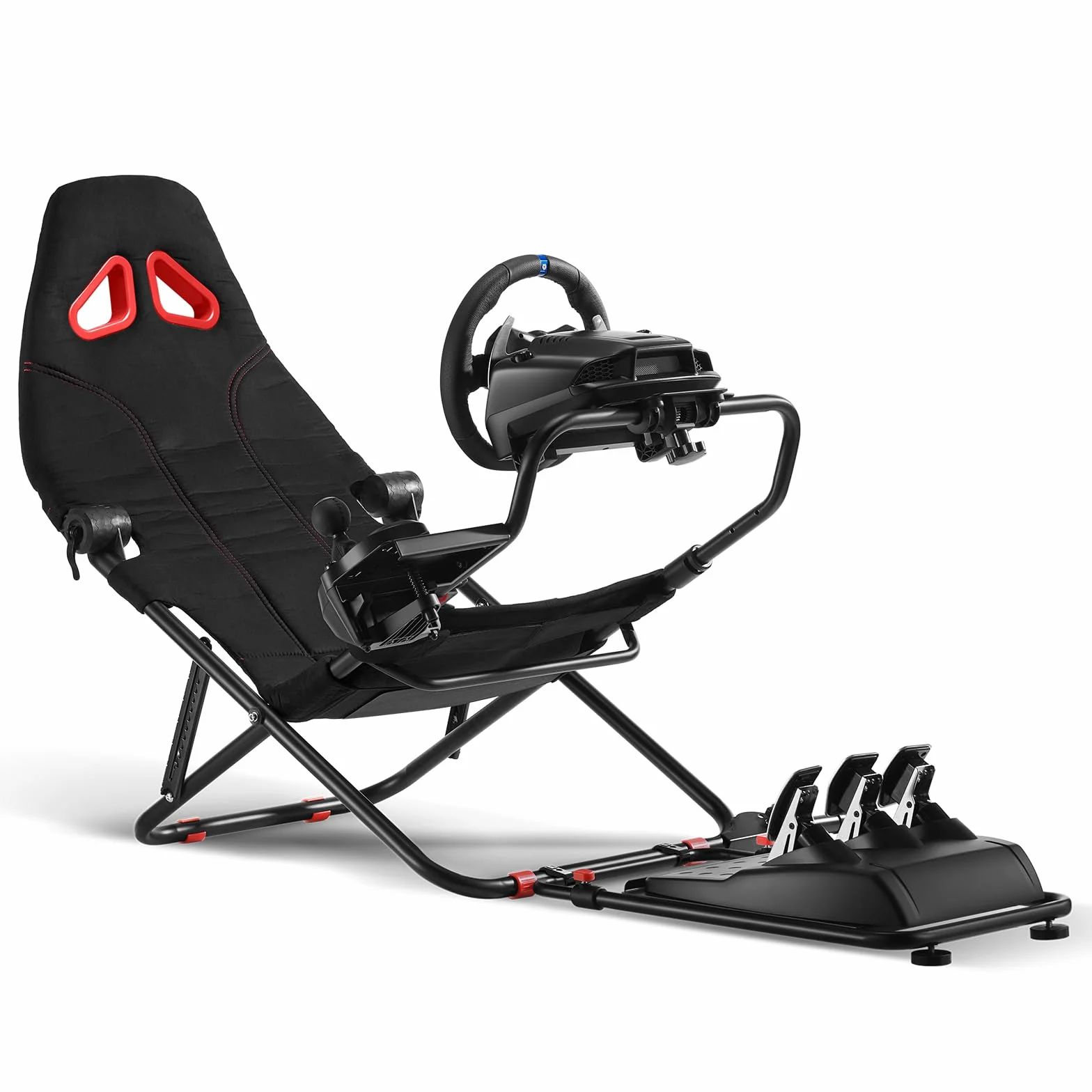DIWANGUS Racing Simulator Cockpit, sedile pieghevole Sim Racing per Logitech G29 G920 G923 GPro Thrustmaster T248X T300RS PS5 PS4 Xbox One PC
