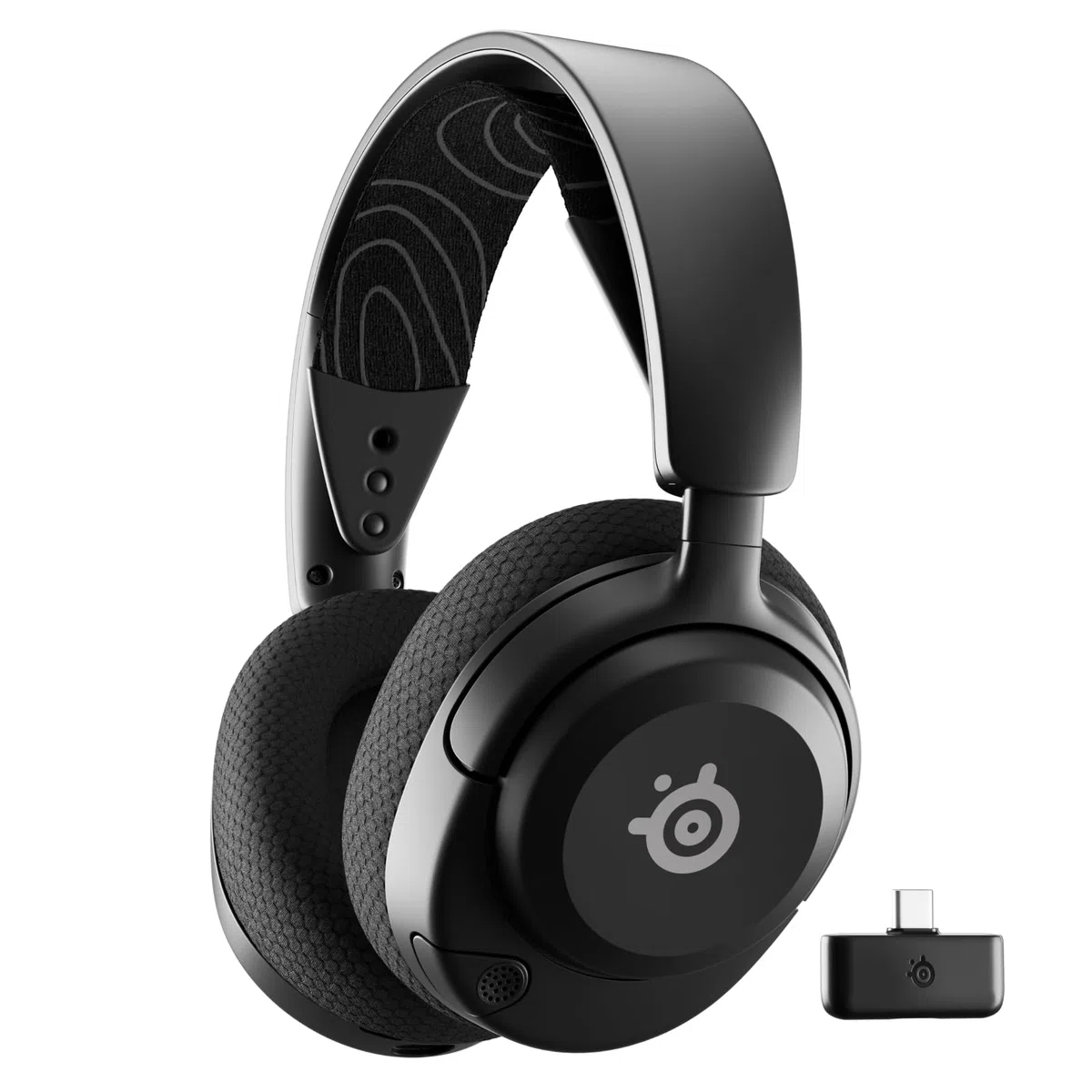 SteelSeries Arctis Nova 5 Cuffie Gaming Wireless Multi-Sistema Driver Magnetici al Neodimio 100+ Preset Audio Batteria 60 HR 2,4GHz BT Microfono ClearCast Gen2.X PC PS5 Cellulare