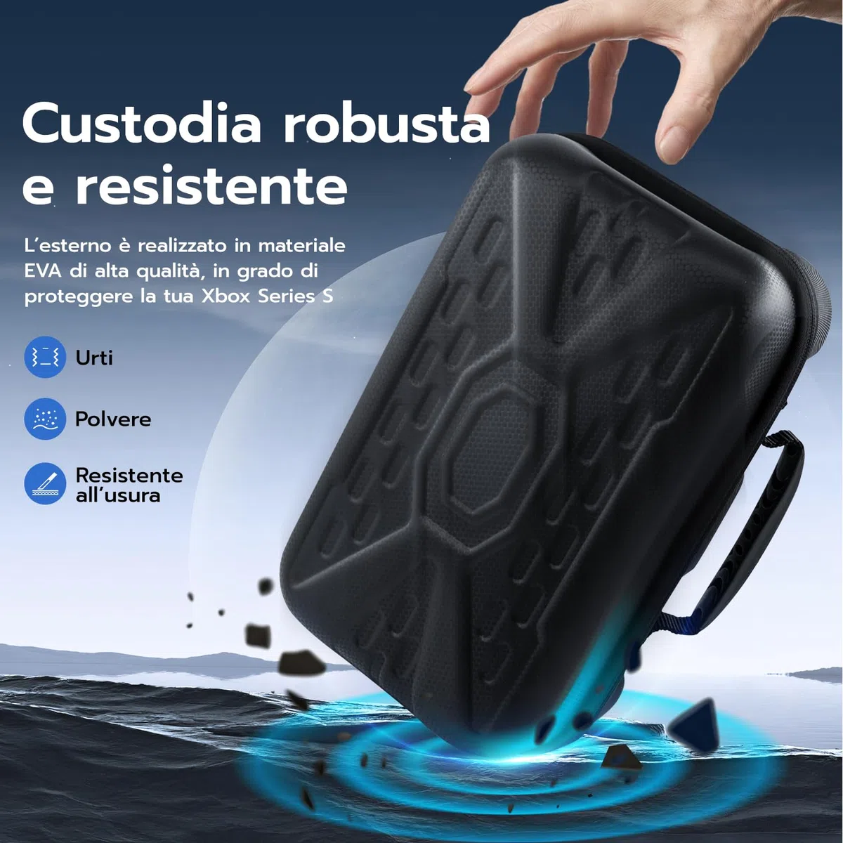 Mcbazel Etui Xbox Series S Czarny