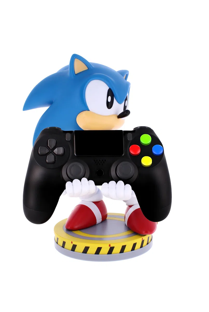 Cableguys Sliding Sonic Supporto Controller e Telefono - Porta Cellulare Compatibile con Xbox, PlayStation e la Maggior Parte dei Controller, Accessori Gaming per Scrivania e Postazione Gamer