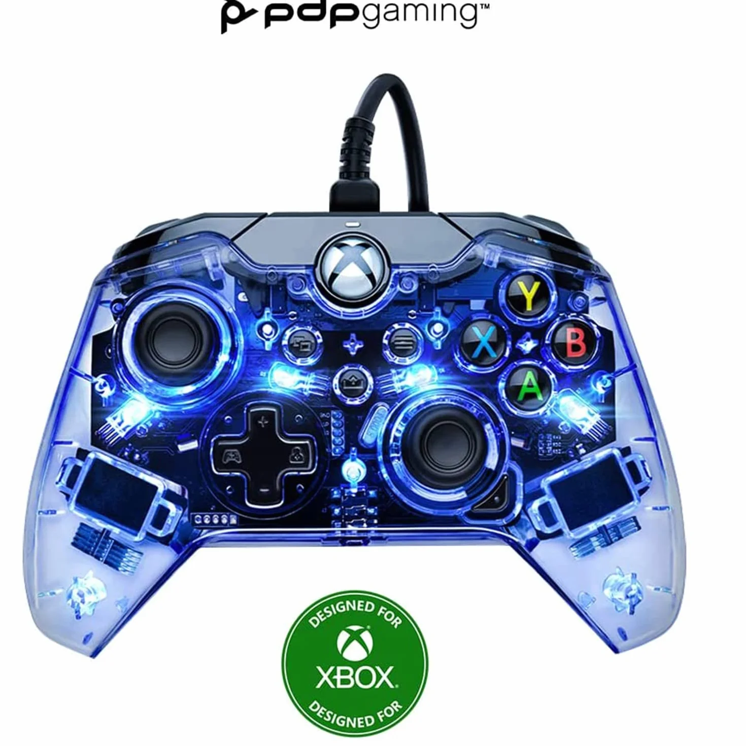 Afterglow PDP Controller di gioco cablato LED RGB USB Xbox Series X|S Xbox One PC