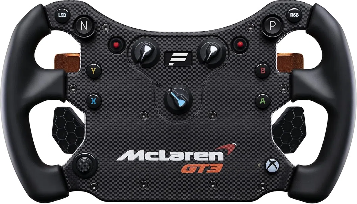 Fanatec CSL Elite McLaren GT3 v2 Volante da Corsa con Licenza Ufficiale Xbox Sim
