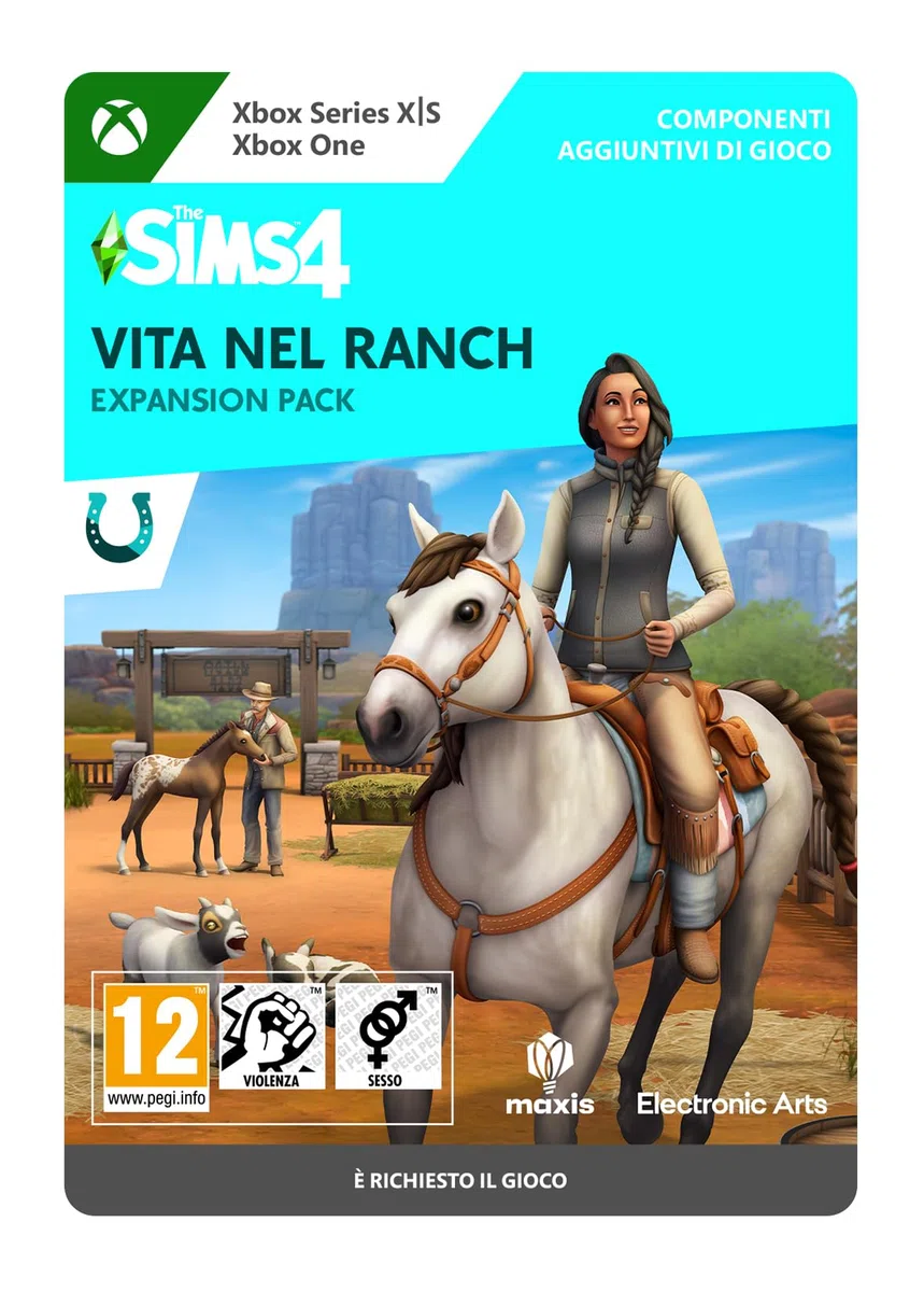 The Sims 4: Horse Ranch Expansion Pack Xbox One/Series X|S Codice download