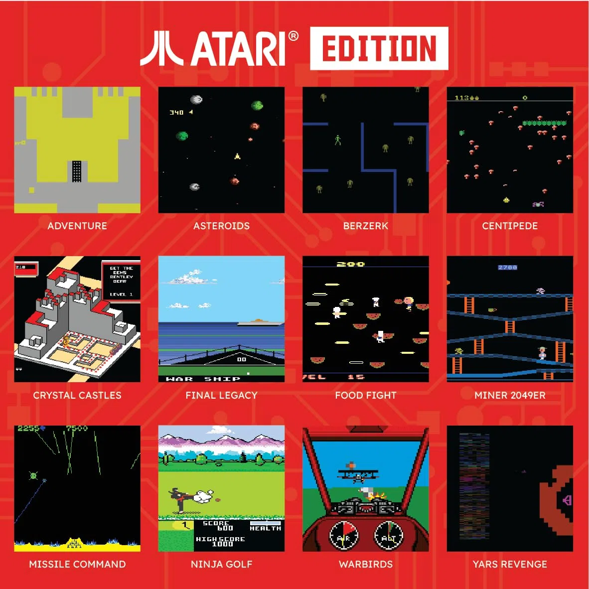 Console Rétrogaming Atari Super Pocket