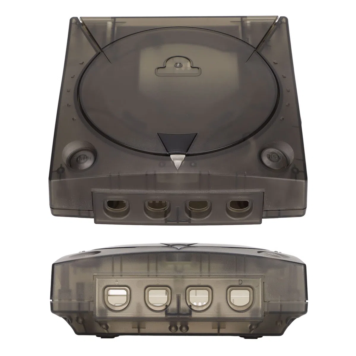 Yctze Guscio 'alloggiamento in ABS Traslucido per Console DC Dreamcast: Design Antiurto, Antigraffio e Adatto Ai Viaggi