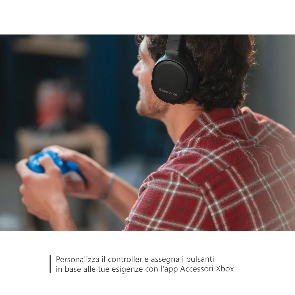 Xbox Wireless Controller Shock Blue for Xbox One, Series X|S, Windows 10/11, Android, iOS