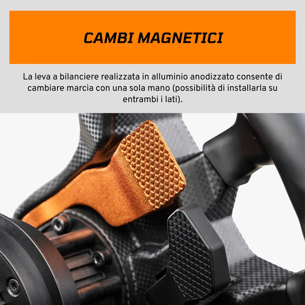 Fanatec CSL Elite McLaren GT3 v2 Volante da Corsa con Licenza Ufficiale Xbox Sim
