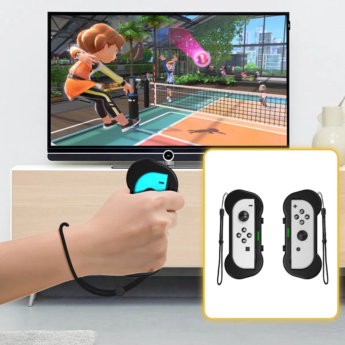 2024 Switch Kit di accessori per Nintendo Switch - 12 in 1 Family Party Pack Set di accessori per il gioco Kit per Nintendo Switch e giochi sportivi OLED