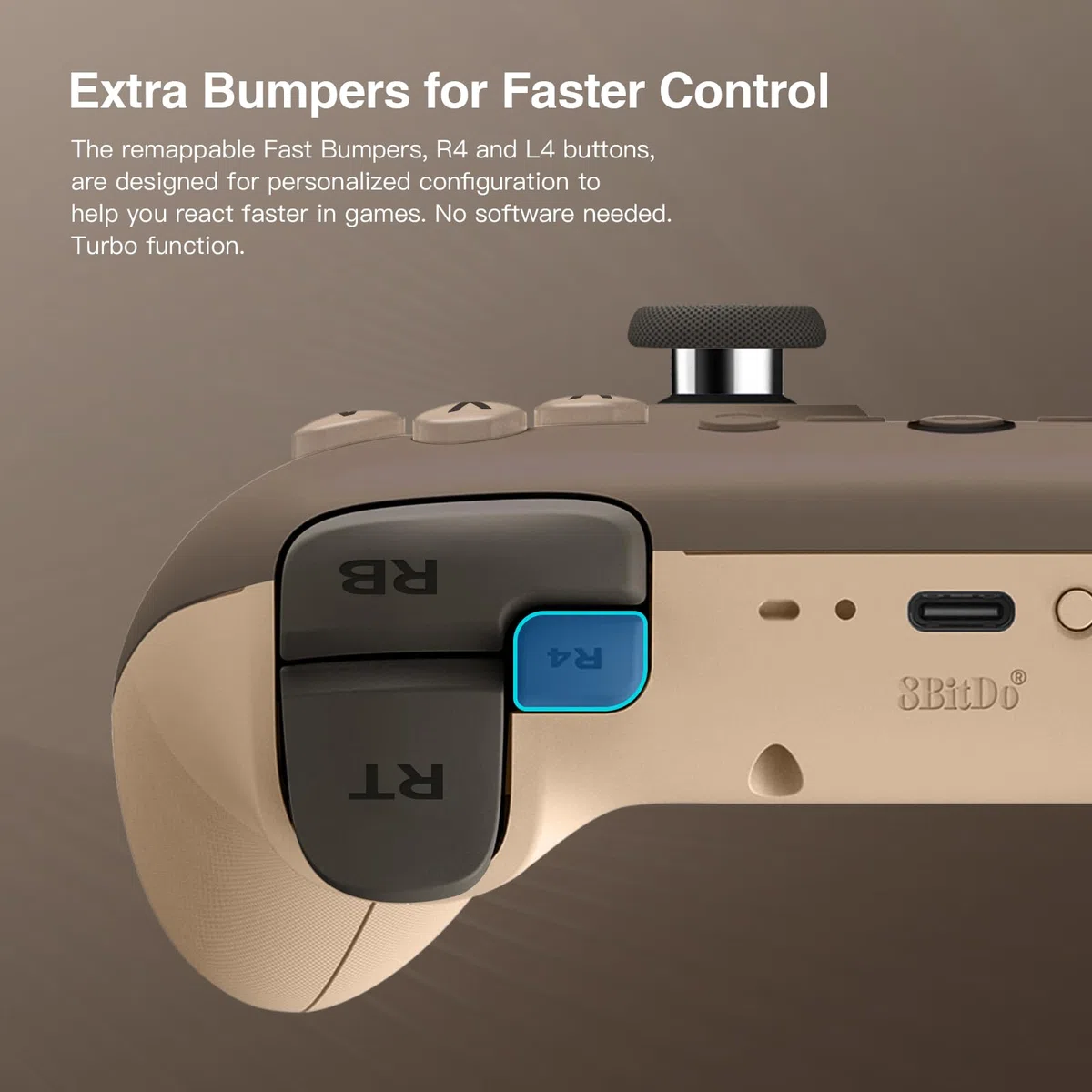 8Bitdo Ultimate 2C Wireless Controller PC Windows Android 1000Hz Hall Effect Joystick