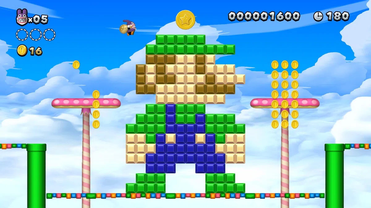 New Super Mario Bros. U Deluxe Nintendo Switch Gioco Italiano Scheda
