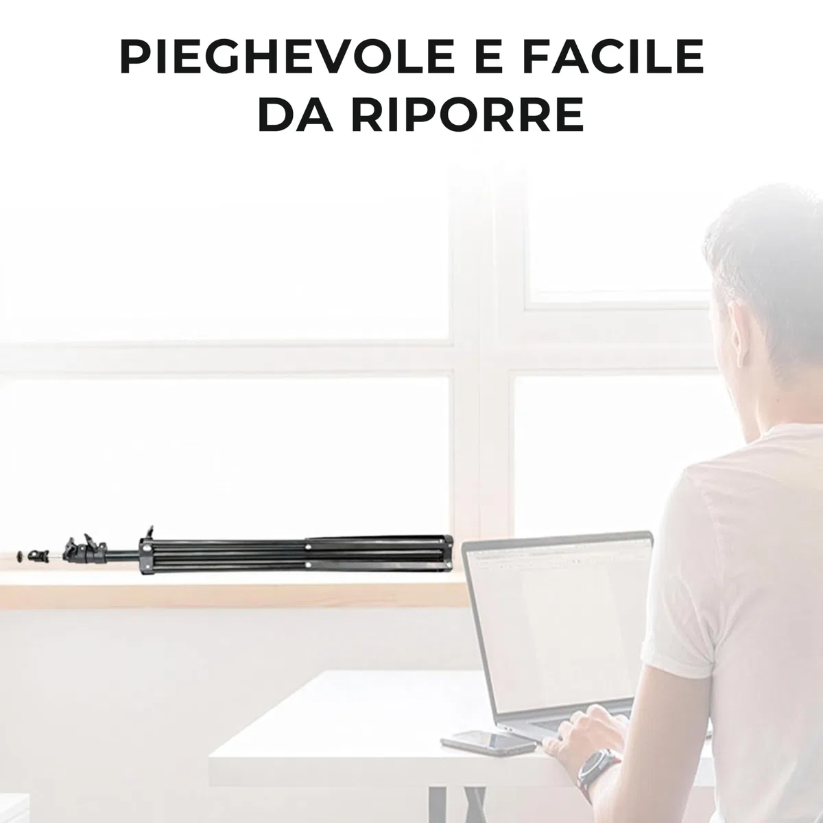 Skywin VR Supporto per treppiedi compatibile con SteamVR Base Station 2.0 – Supporto sensore e stazione base per Oculus Rift Constellation (2 pezzi)