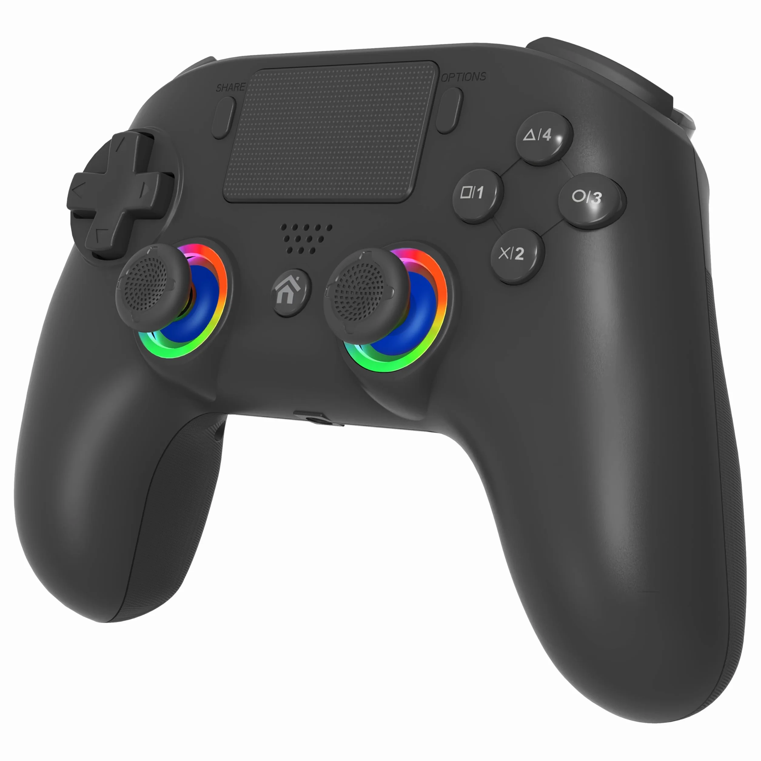 SUBSONIC Controller PS5 Wireless Paddle LED Programmabili Vibrazione Funzione Touch Nero