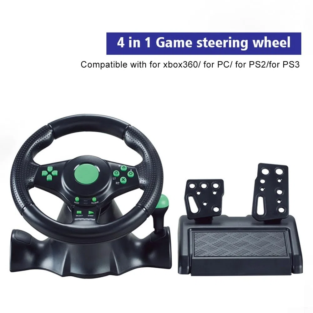 Controller di gioco USB volante per interruttore per Xbox 360 per PS4 per PS2 per PS3 per PC Esperienza di gioco coinvolgente con vibrazione (4 in 1)